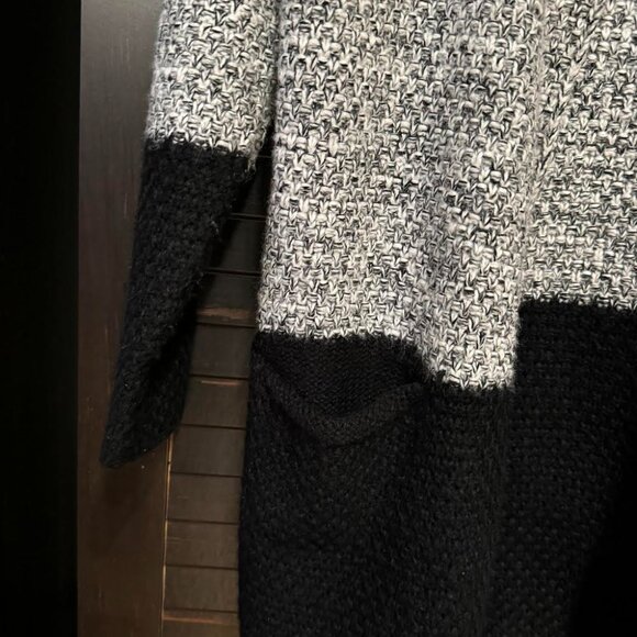 Glam & Fame Chunky Knit Sweater Jacket (S) - Picture 2 of 5